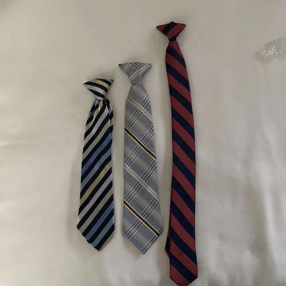 Boy”s  clip on ties